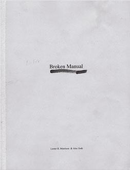 《Broken Manual》书籍《Broken Manual》